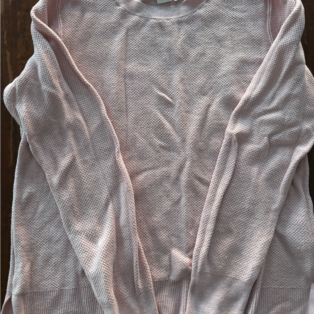 GAP Light Pink Women's Crew Neck Sweater